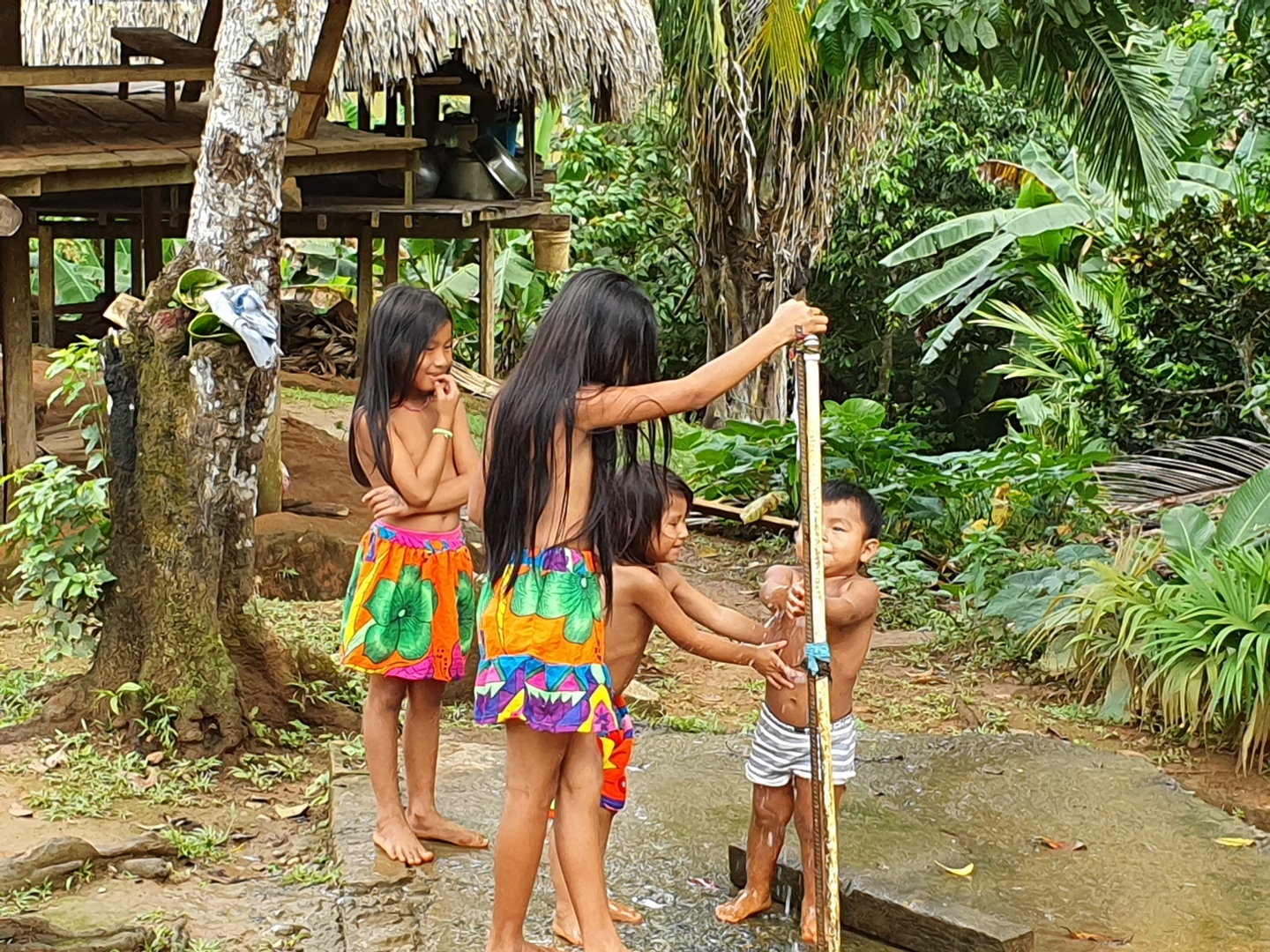 Bei den Embera Indianern -