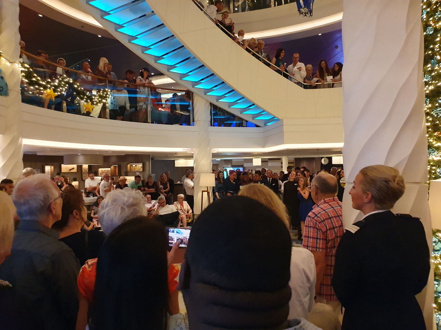 Stille Nacht im Atrium -